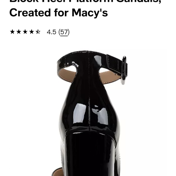 Sun & Stone Chunky heels size 7.5 from Macy's - Picture 4 of 6